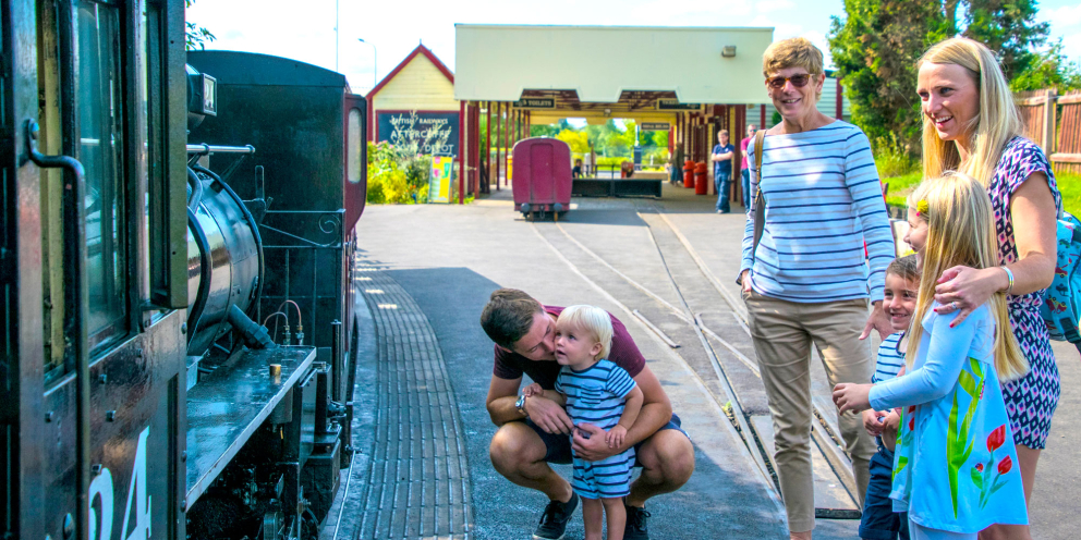 Family Day out at Cleethorpes Railway