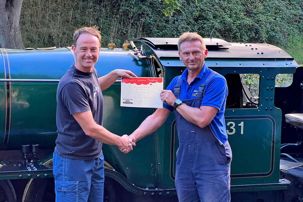 Driver Experience Day at Scarborough North Bay Railway